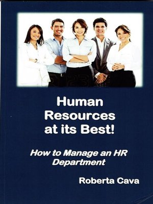 cover image of Human Resources At Its Best!